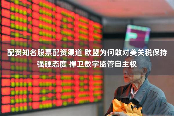 配资知名股票配资渠道 欧盟为何敢对美关税保持强硬态度 捍卫数字监管自主权