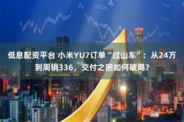 低息配资平台 小米YU7订单“过山车”：从24万到周销336，交付之困如何破局？